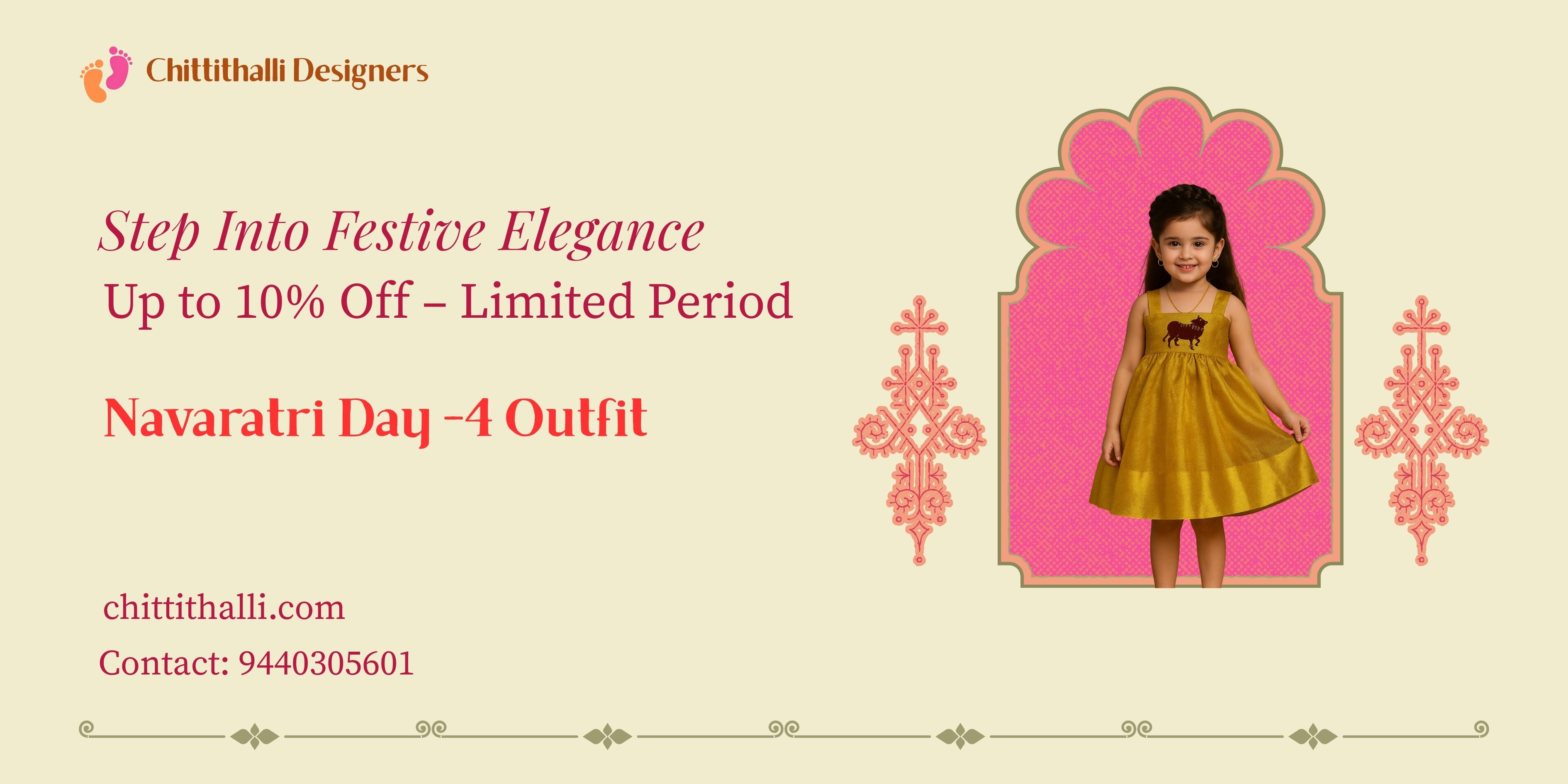 Navaratri Day 4 Outfit Ideas for Girls: Honoring Goddess Annapurna Devi in Yellow