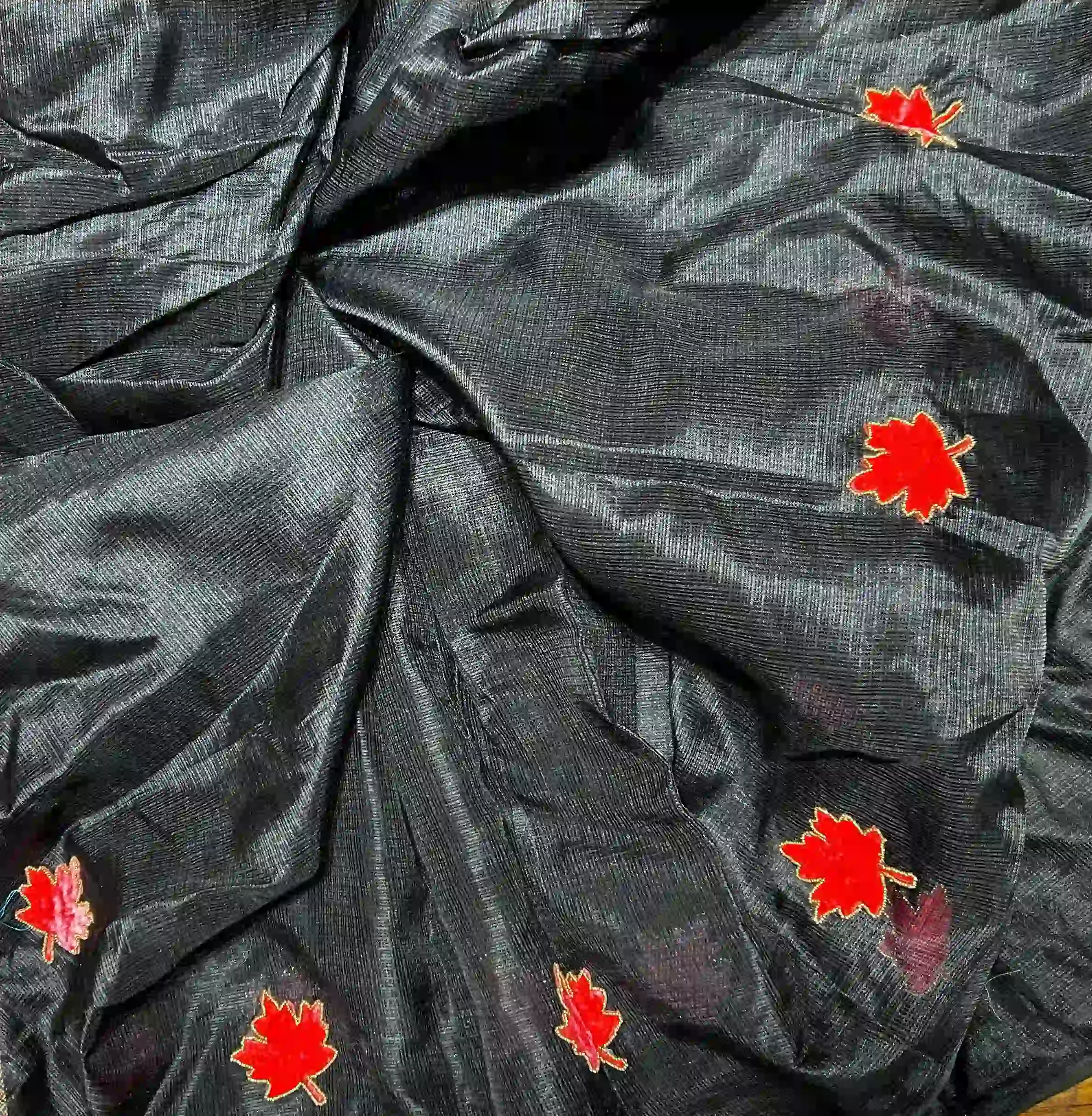 kota Leaf handwork- Black